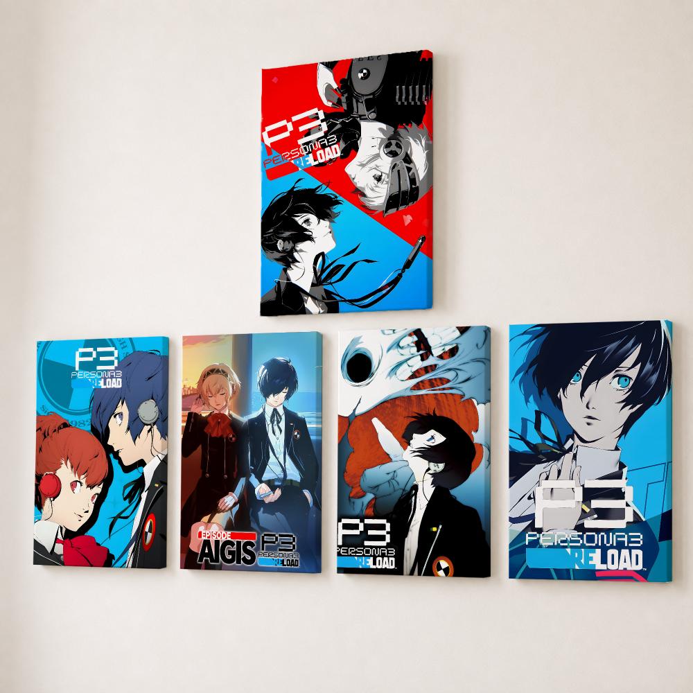 Canvas Wrap Ready - Pintura de Video Game P-Persona 3,
