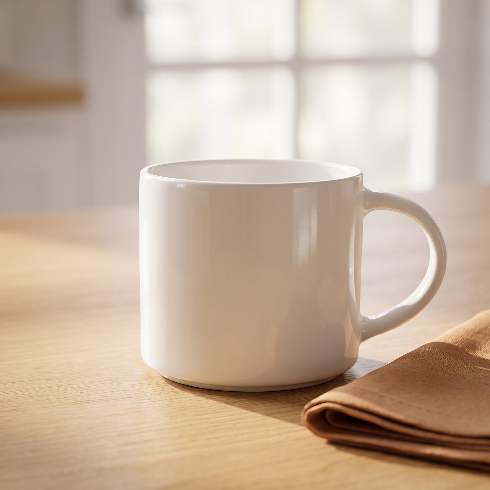 Sublimation Mug White - Caneca de Café de Cerâmica Branca