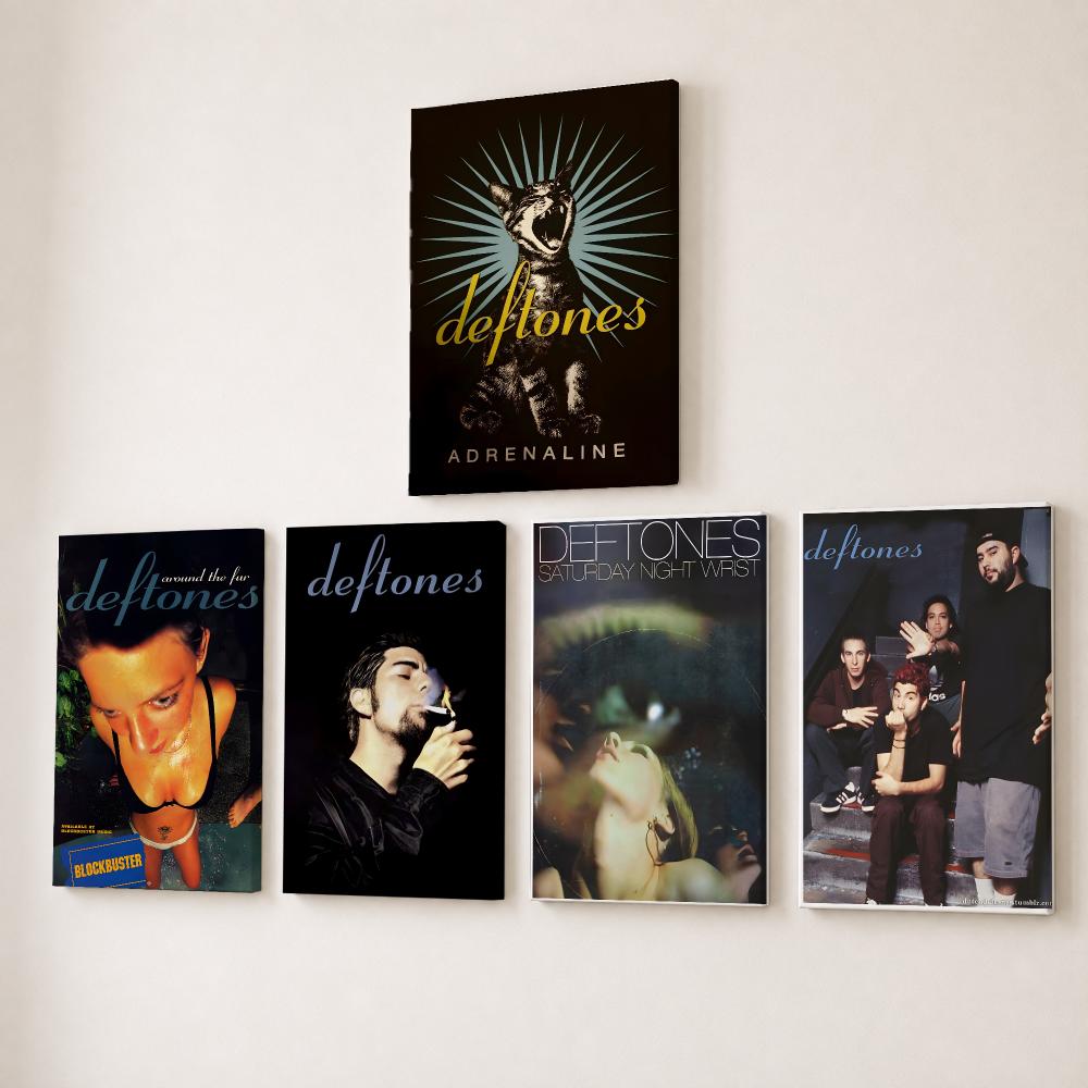 Canvas Wrap Ready - Pintura de Caligrafia da Banda de