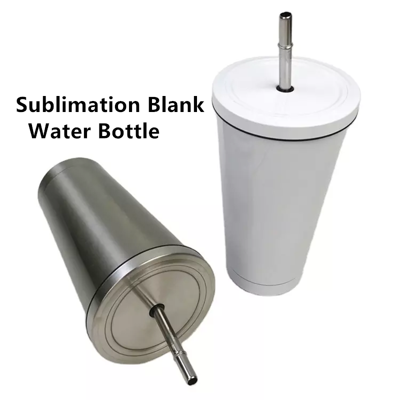 Water Bottle Blank - Sublimação em branco 550ml garrafa de