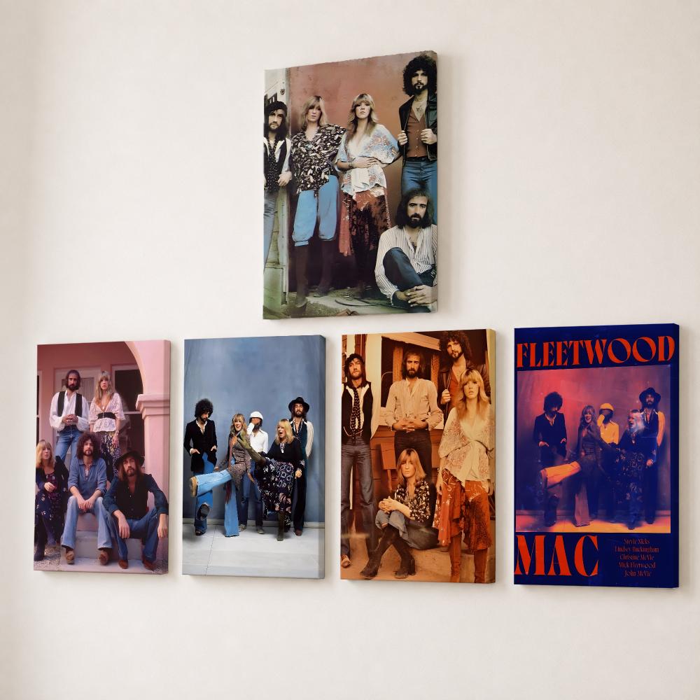 Canvas Wrap Ready - Pintura de Banda de Rock F-Fleetwood