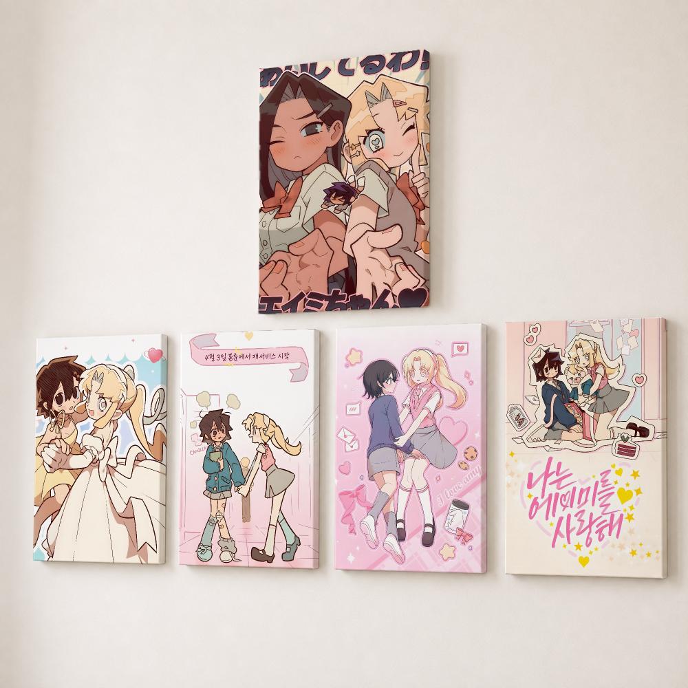 Canvas Wrap Ready - Pintura de Anime 