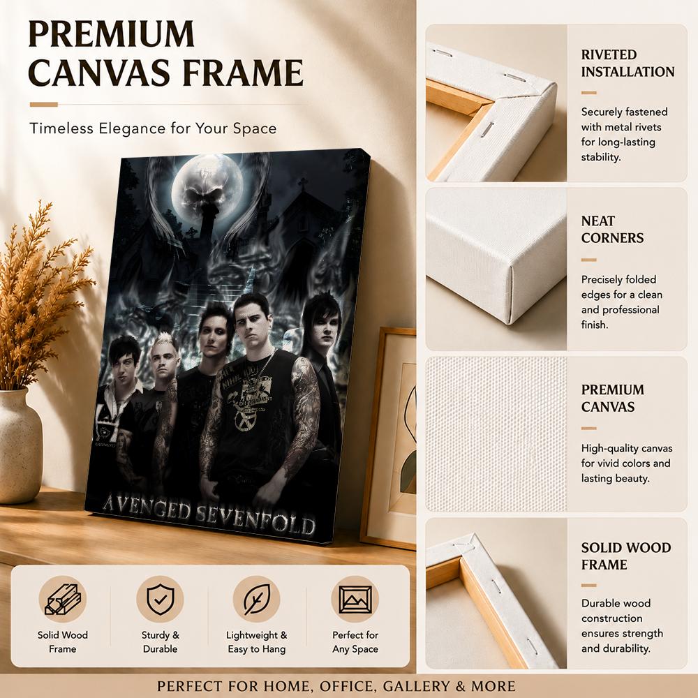 Pintura de Banda de Rock A-ave - Canvas Wrap Ready avaliação e preço