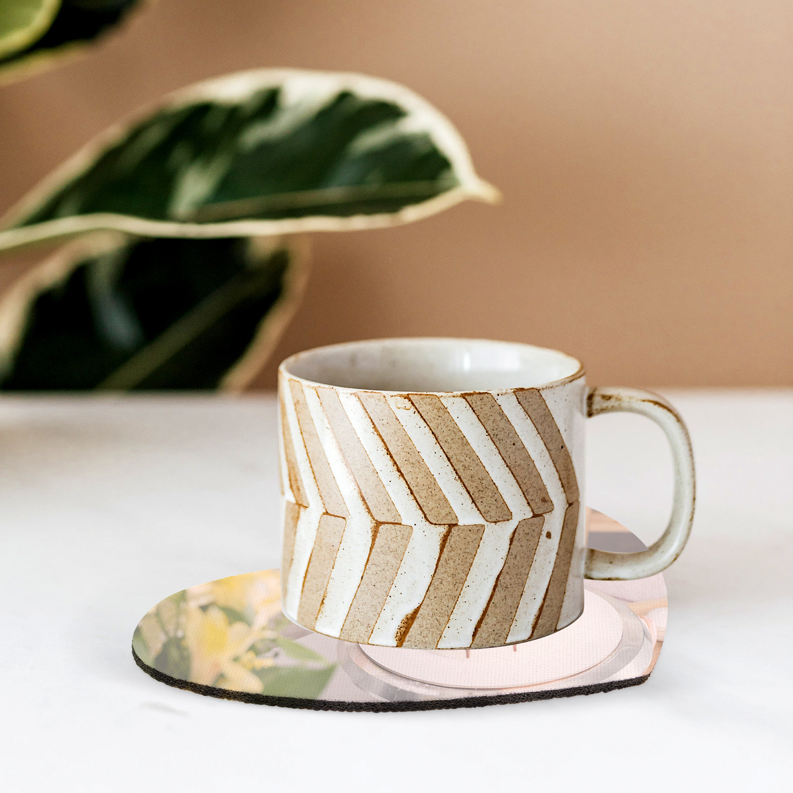 10 Peças de Porta-Copos em Bra - Coaster Sublimation Blank avaliação e preço