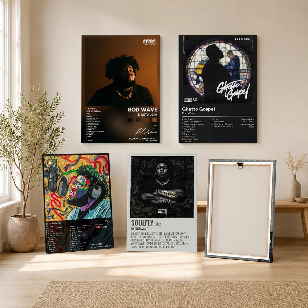 Pintura de Caligrafia do Rappe - Canvas Wrap Ready avaliação e preço