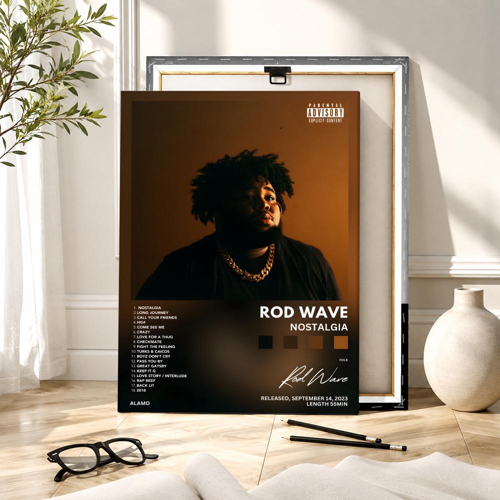 Pintura de Caligrafia do Rappe - Canvas Wrap Ready avaliação e preço