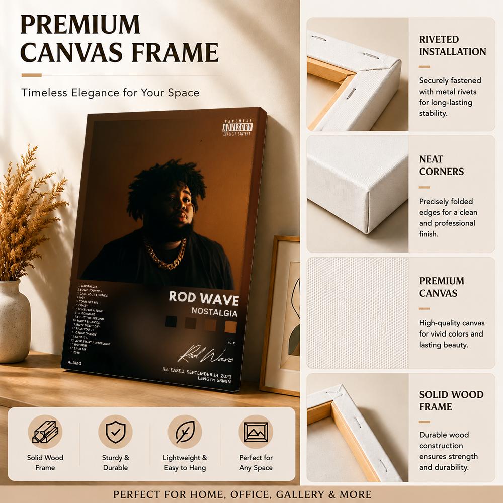 Pintura de Caligrafia do Rappe - Canvas Wrap Ready avaliação e preço