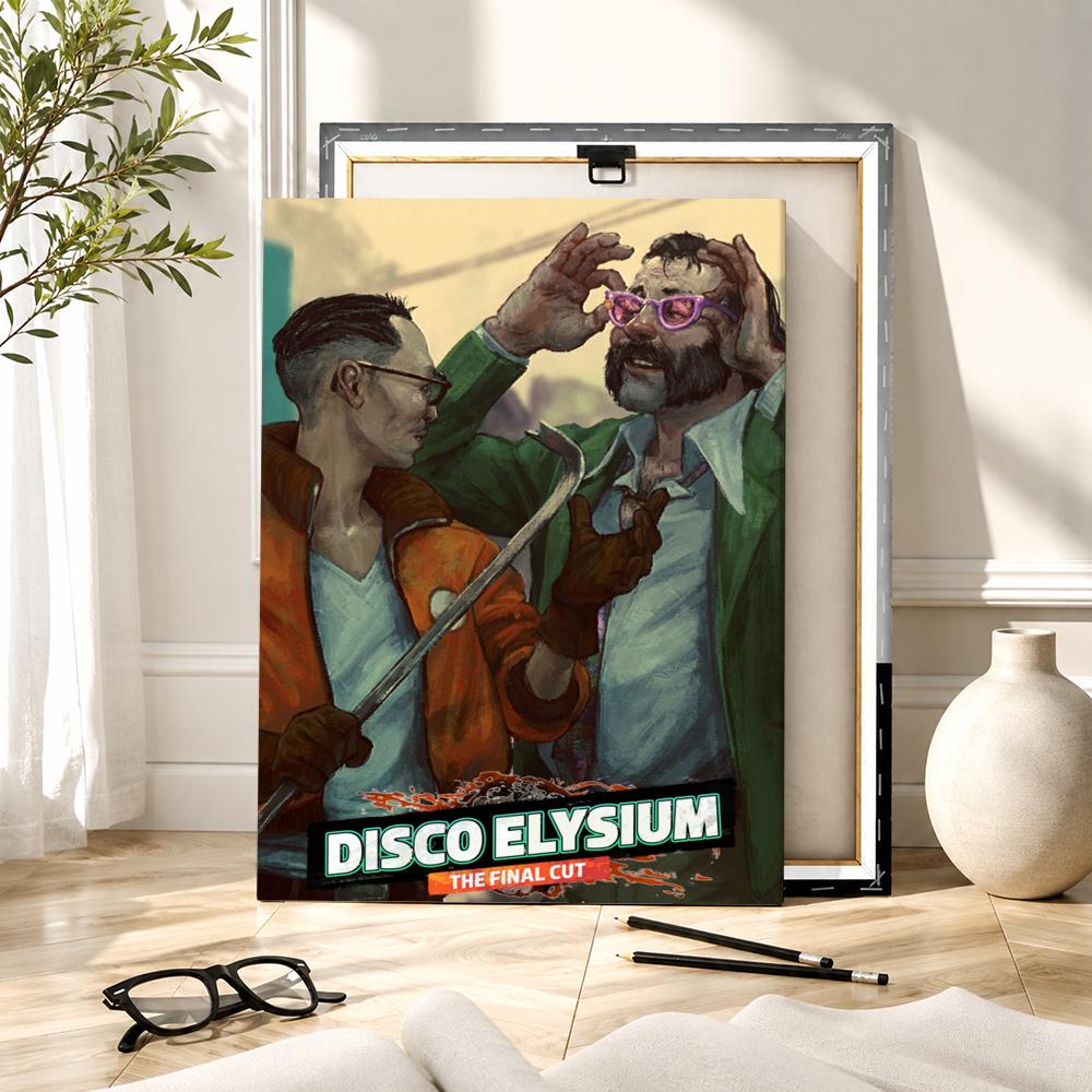 D-Disco Elysium: Pintura de Vi - Canvas Wrap Ready avaliação e preço