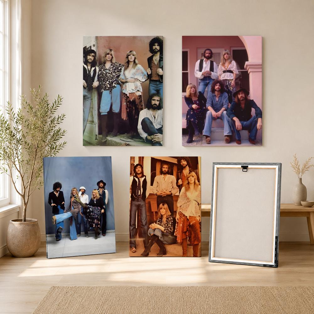 Pintura de Banda de Rock F-Fle - Canvas Wrap Ready avaliação e preço