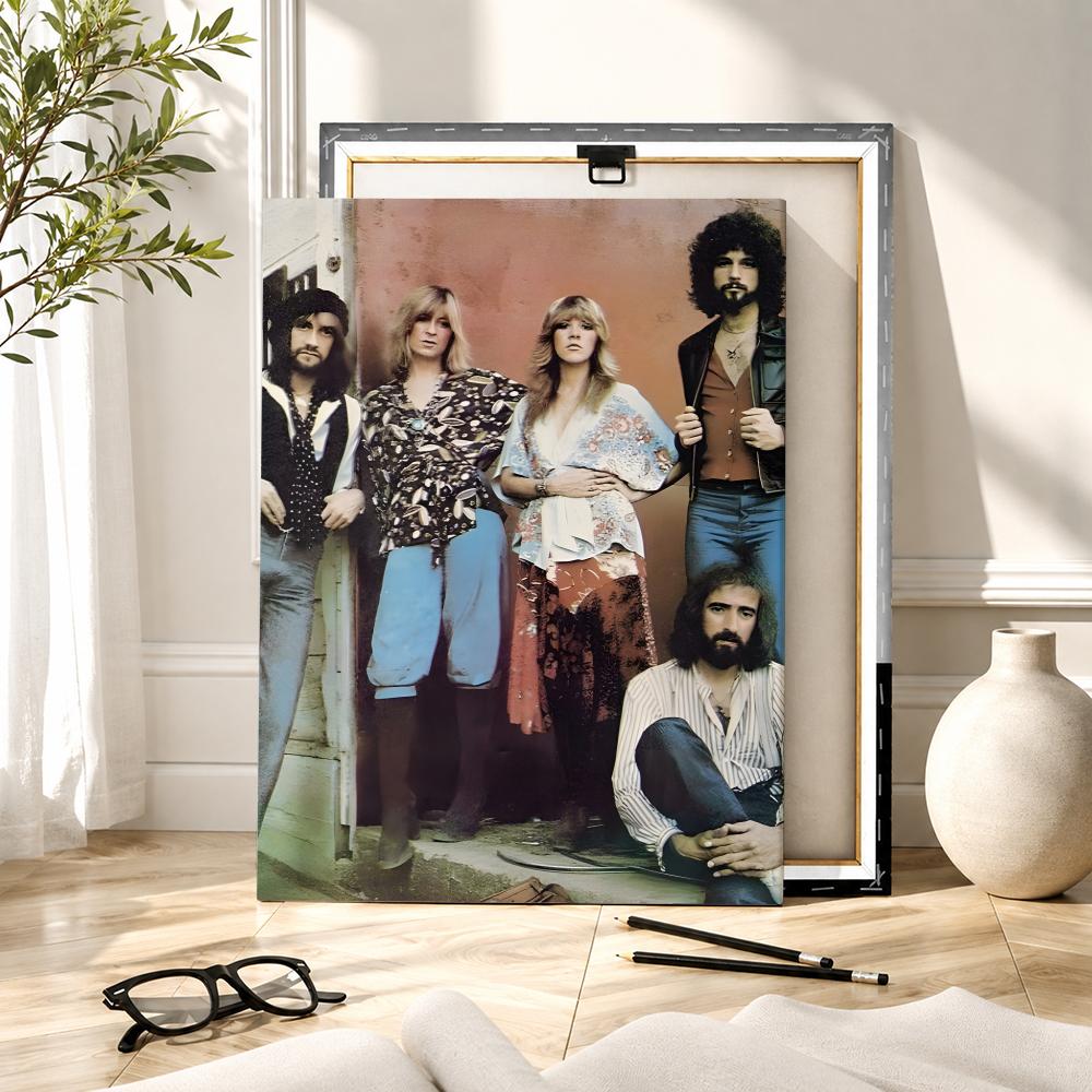 Pintura de Banda de Rock F-Fle - Canvas Wrap Ready avaliação e preço