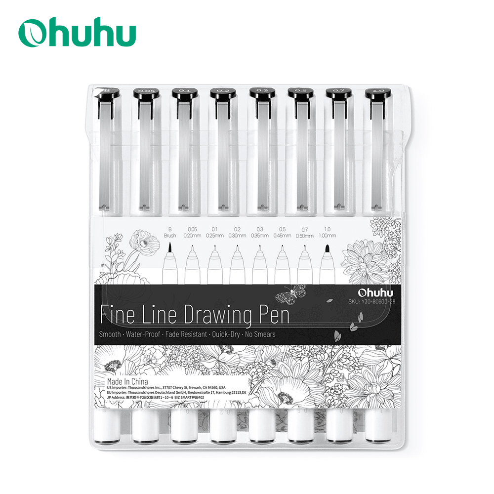 Ohuhu micro caneta fineliner c - Copic Marker Sketch avaliação e preço